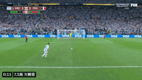 阿根廷夺得世界杯冠军。(撷自FOX Soccer推特)