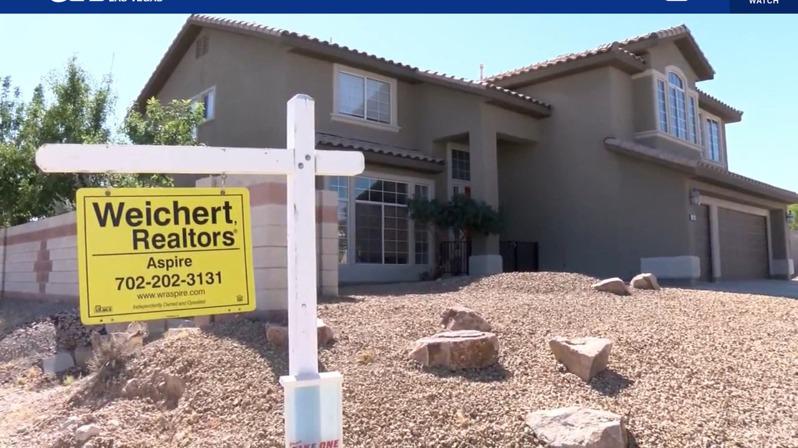 隨著愈來愈多加州人外逃至拉斯維加斯，當地住房市場熱滾滾，房價也持續上升。（news3lv.com）