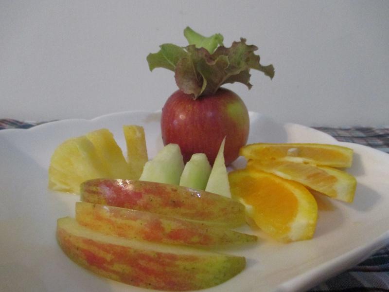 蘋果水果盤