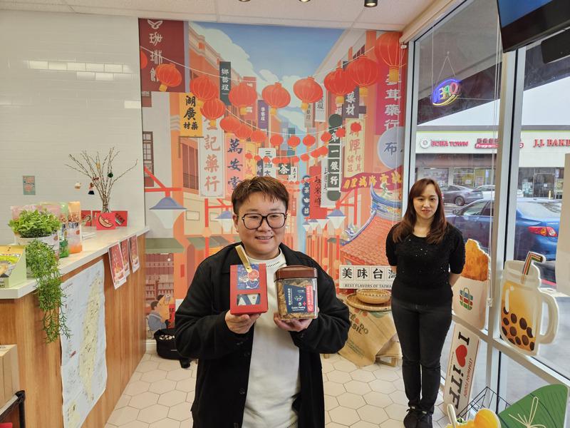 林佳慧表示，她期待透過與iTaiwan Foods的合作，在美國推廣更多台灣特色...