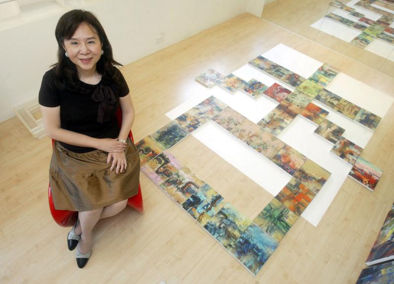 Painter Hou Kuixing.  (File photo from United Daily News)