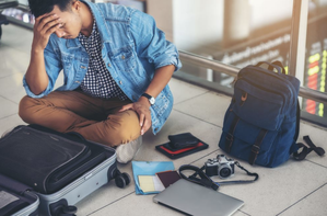 如果不幸遺失了旅行的必需品，先不要絕望，有很多變通方法和解決方案可以幫助找回丟失的物品。取自Shutterstock