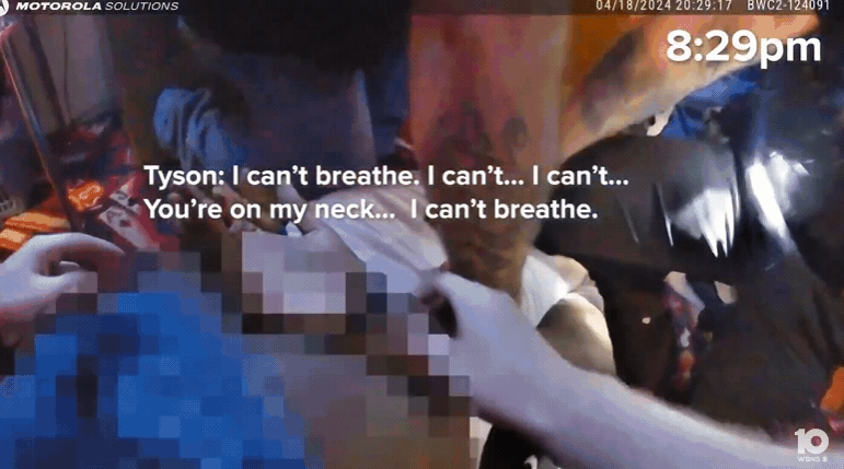 "我無法呼吸" 佛洛伊德事件重演 男子遭警壓背亡