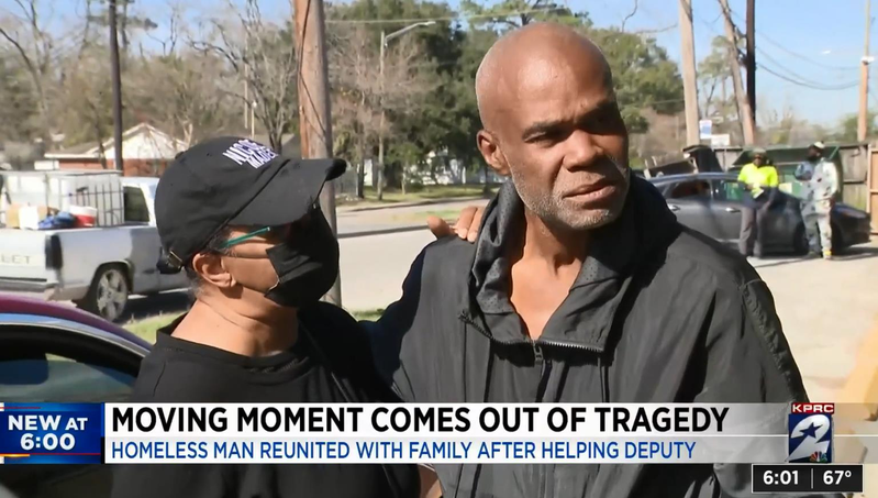 家人以为他死了 德州游民竟上了电视新闻成为英雄