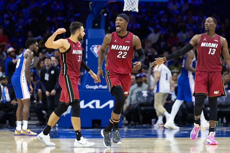 The Heat defeated the 76ers 99–90 and advanced to the Eastern Conference Championship with 4 wins and 2 losses in the series.  (Reuters)