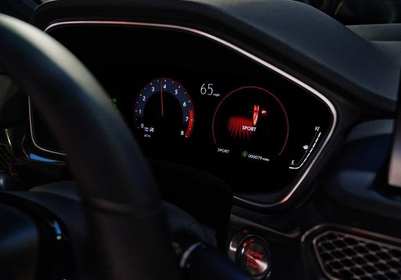 The Integra comes standard with a 10.2-inch digital instrument panel.  Acura.  retrieved from