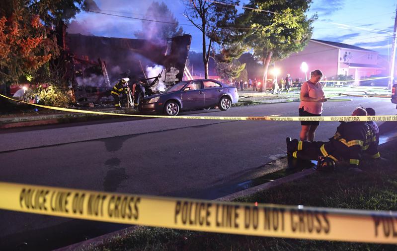 On the 5th, a fire broke out in a house in Luzerne County, Pennsylvania.  (The Associated Press)