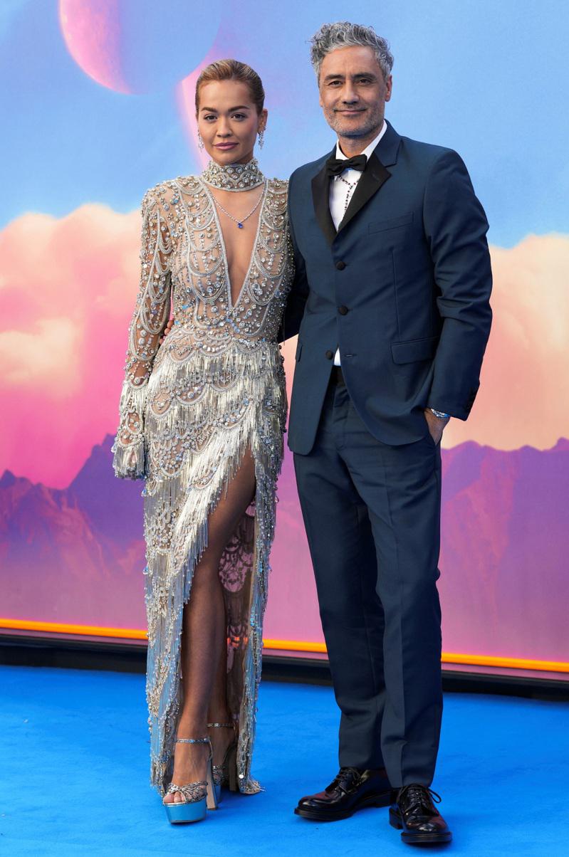Rita Ora (left) and Taiga Verditi are rumored to have had a low-key wedding.  (Reuters file photo)