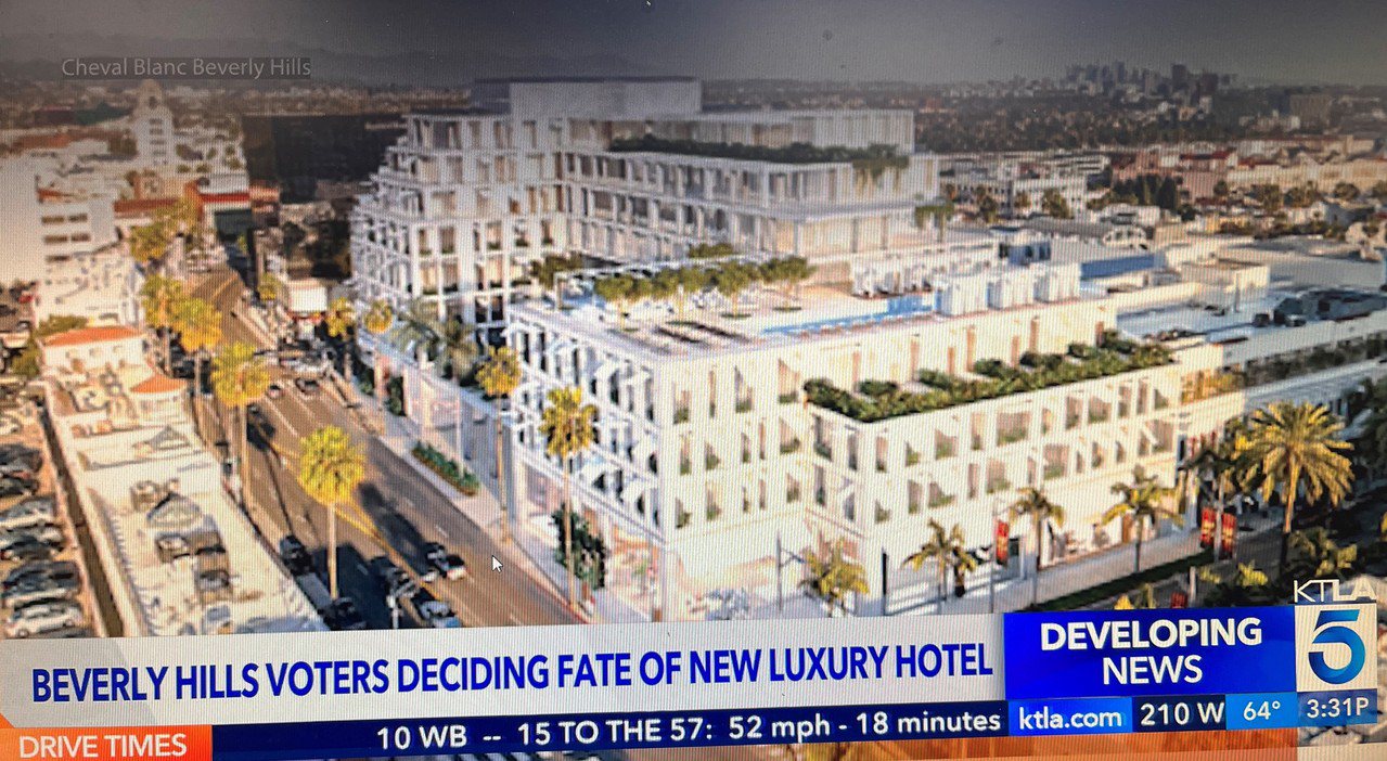 比佛利山居民說NO 豪華酒店開發撤案, 洛城焦點, 洛杉磯