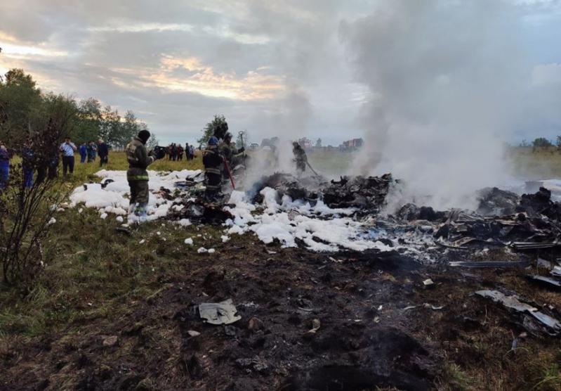 俄羅斯傭兵組織「瓦格納」首腦普里格津23日搭乘的飛機墜毀，機上10人全數罹難。新...