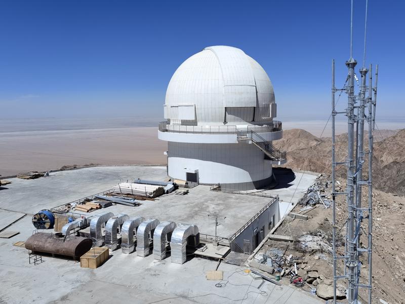 墨子巡天望遠鏡正式啟用。（新華社）