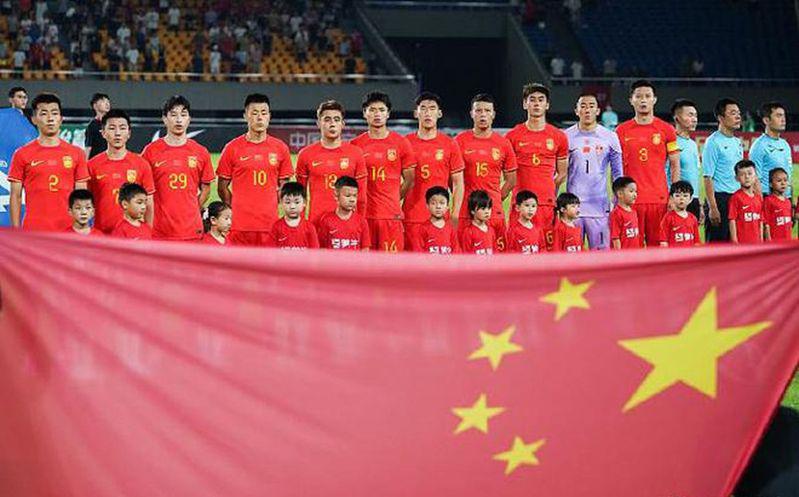 中國男女足接受愛國主義教育。(取材自北青體育資料照片)