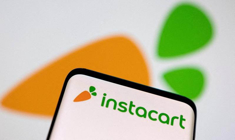 Instacart預定19日以股票代碼「CART」在那斯達克交易所上市，定價每股30美元。（路透）