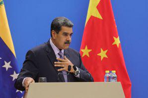 委內瑞拉總統馬杜洛（Nicolas Maduro）上周訪華。（Getty Images）