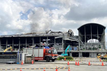 明揚工廠爆炸事故傷亡嚴重。(本報資料照片)